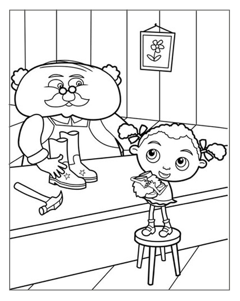 PBS Franny&apos;s Feet Coloring Book