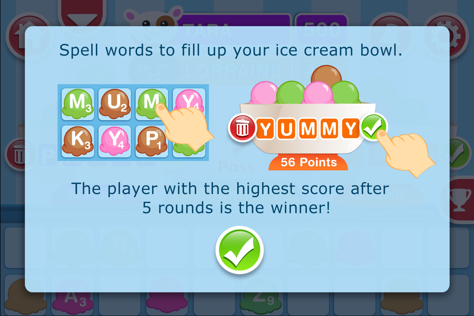 CBC Kids&apos; iOS Game - Word Sundae